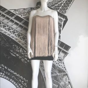 Fringe cocktail or party dress